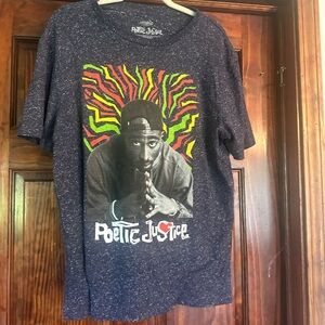 Poetic Justice Graphic Tee..Tupac